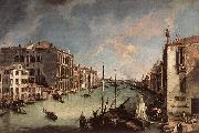 Grand Canal, Looking East from the Campo San Vio Canaletto