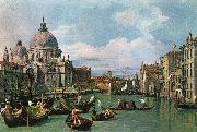 The Grand Canal and the Church of the Salute df Canaletto