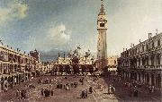Piazza San Marco with the Basilica fg Canaletto