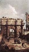 Rome: The Arch of Constantine ffg Canaletto