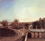 London: Whitehall and the Privy Garden from Richmond House f Canaletto