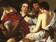 The Concert  The Musicians Caravaggio