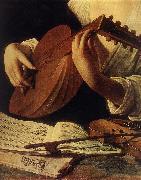 Lute Player (detail) gg Caravaggio