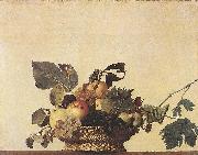 Basket of Fruit df Caravaggio