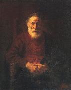 Portrait of an Old Jewish Man Rembrandt