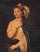 Portrait of a Young Woman Titian