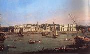Greenwich Hospital from the North Bank of the Thames Canaletto