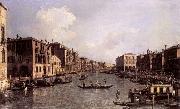 Looking South-East from the Campo Santa Sophia to the Rialto Bridge Canaletto