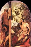 St Jerome and St Andrew Tintoretto