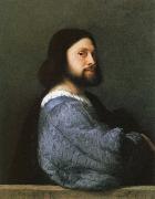 portrait of a man Titian