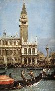 Return of the Bucentoro to the Molo on Ascension Day Canaletto