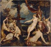 Diana and Callisto by Titian; Kunsthistorisches Museum, Vienna Titian