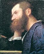 Pietro Aretino, first portrait by Titian Titian