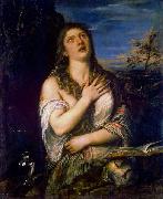 Bubende Hl. Maria Magdalena Titian