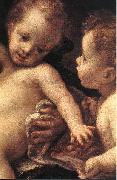 Virgin and Child with an Angel Correggio