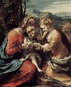 Die Mystische Hochzeit der Hl. Katharina von Alexandrien Correggio