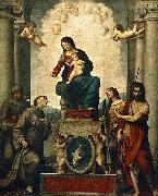 Madonna with St. Francis Correggio