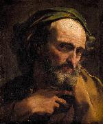 Study of a Bearded Man Gandolfi,Gaetano