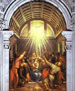 Cud zeslania Ducha swietego Titian