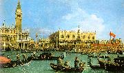 The Basin of San Marco on Ascension Day Canaletto