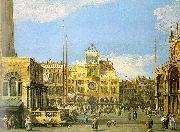 Piazza San Marco- Looking North Canaletto