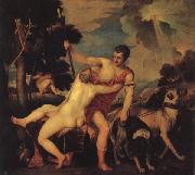 Venus and Adonis Titian