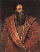 Portrait of Pietro Aretino Titian