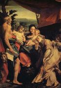 Madona with Saint jerome Correggio