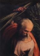 Details of Rest on the Flight into Egypt with Saint Francis Correggio