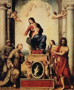 Madonna with Saint Francis Correggio