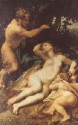 Zeus and Antiope (mk08) Correggio