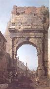 The Arch of Titus (mk25) Canaletto