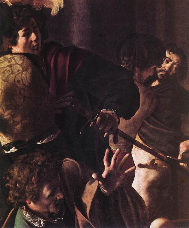 Caravaggio The Martyrdom of St Matthew (detail) fg