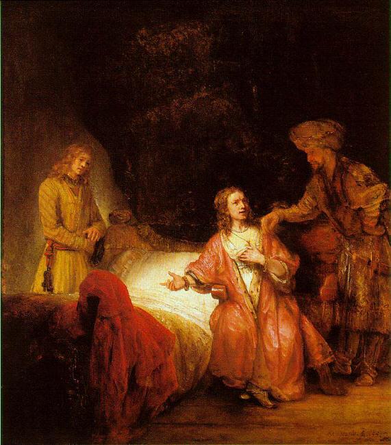 Rembrandt Joseph Accused by Potiphar's Wife