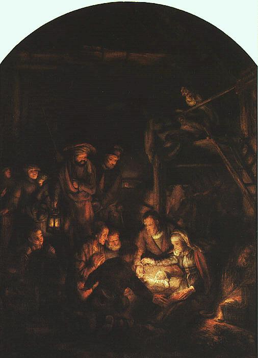 Rembrandt Adoration of the Shepherds