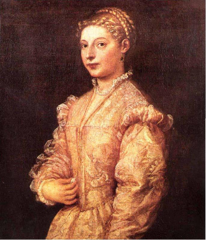 Titian Portrait of Lavinia Vecellio