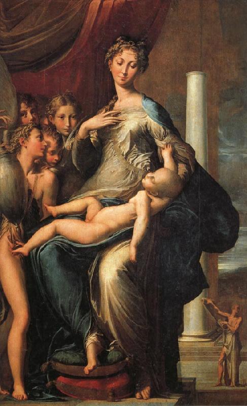 PARMIGIANINO Madonna of the Long Neck